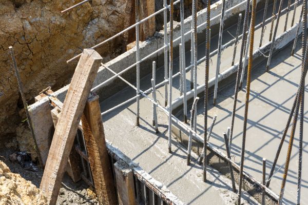 Concrete Footing Pouring in Bakersfield