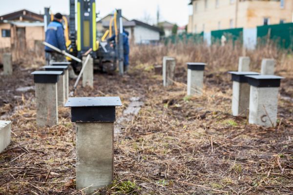 Concrete Piling Installation in Bakersfield
