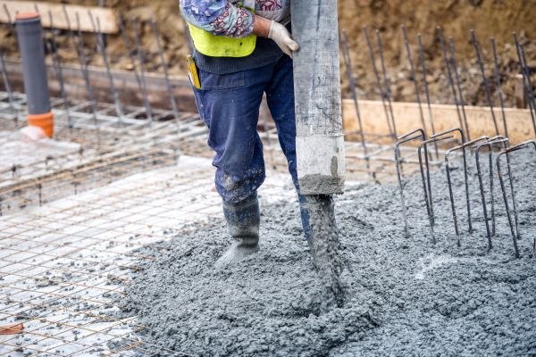 Cabin Foundation Pouring in Bakersfield